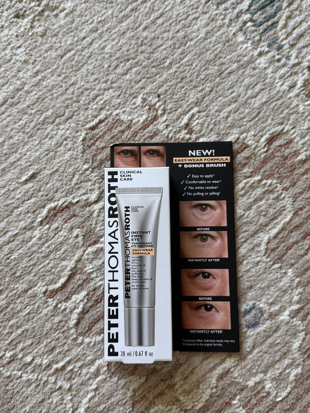 NEW Peter Thomas Roth Instant FirmX Eye Tightener